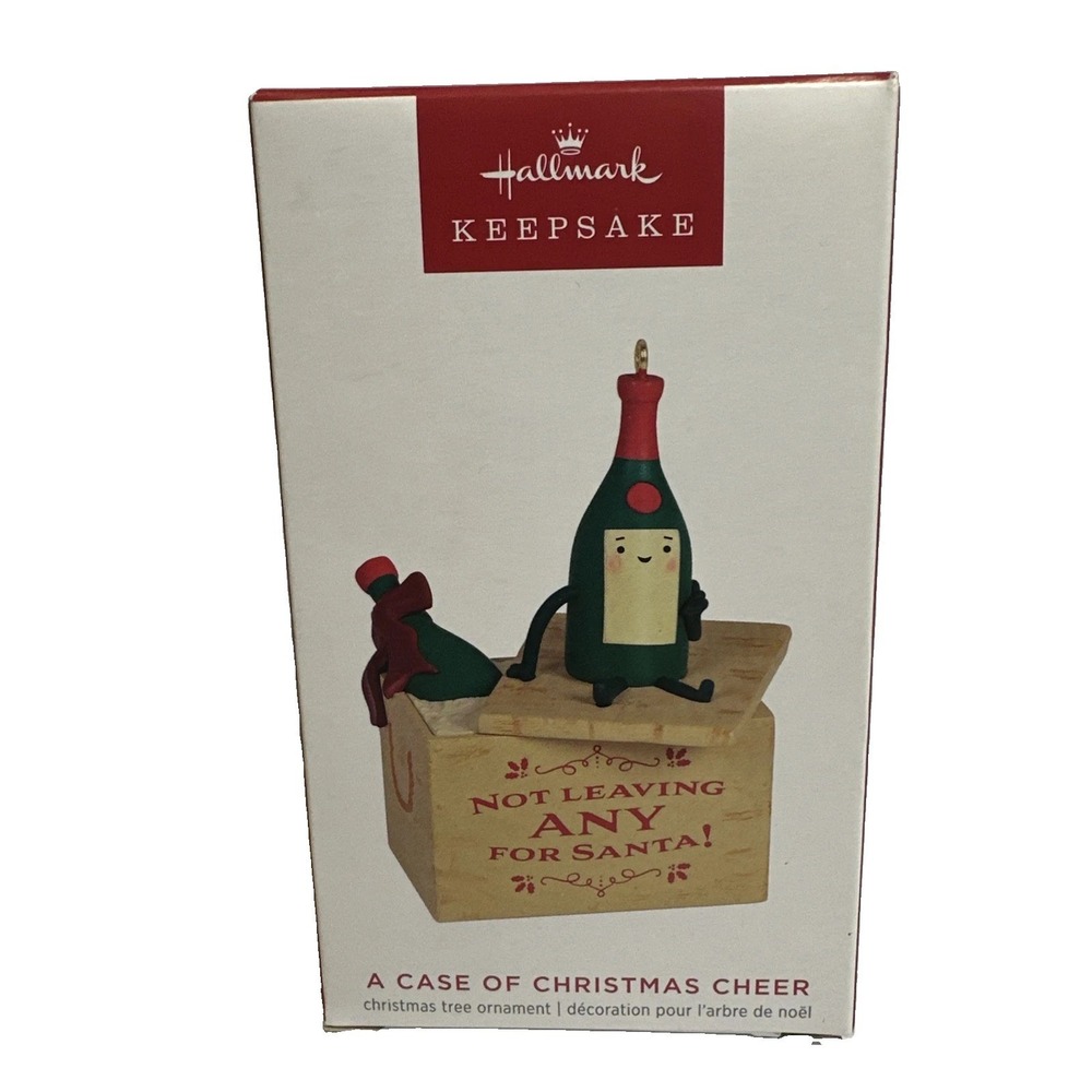 Hallmark Keepsake "A Case of Christmas Cheer" Ornament 2023